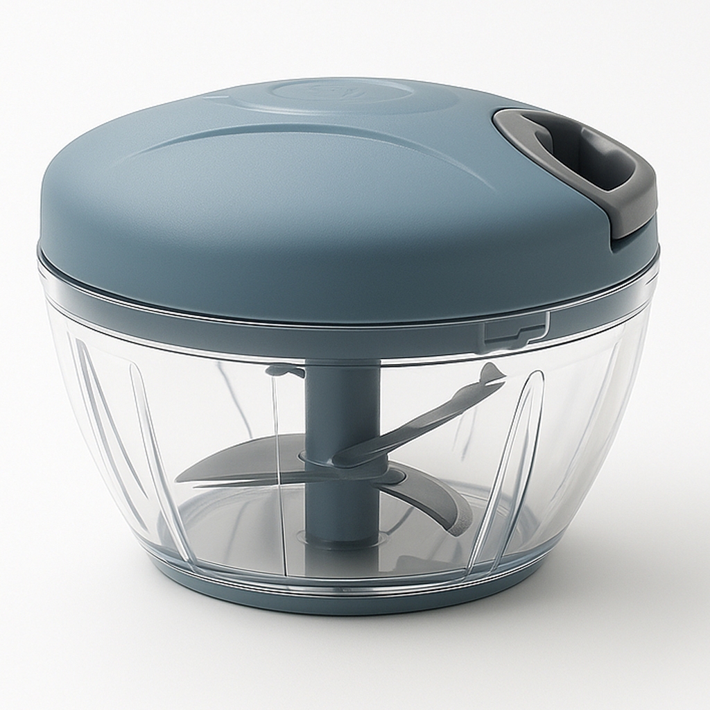 Processador Manual 500ml Azul